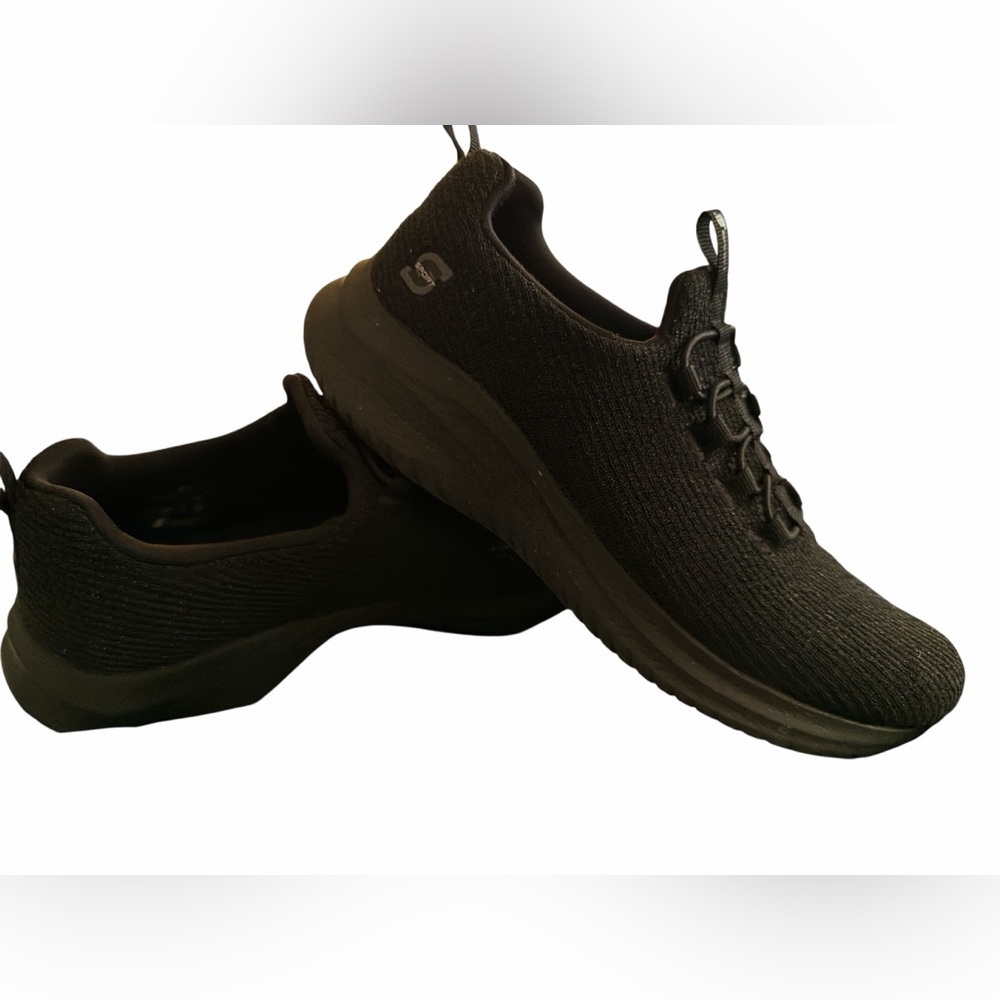 S Sport By Skechers Womens Charlize 2.0 Slip-On Sneakers Black NEW